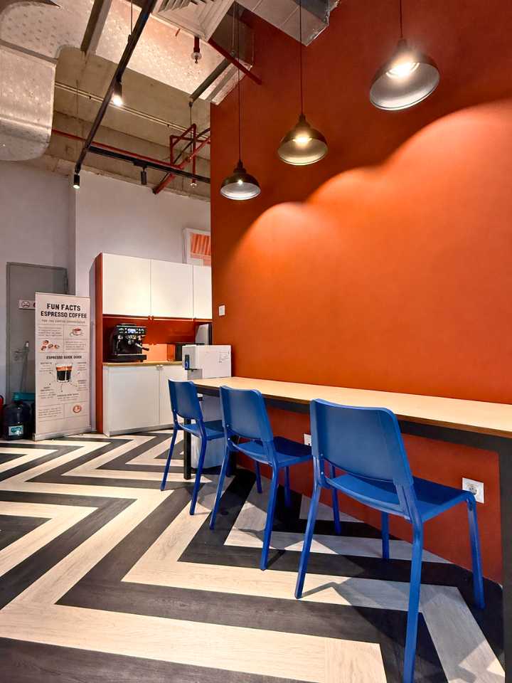 Pantry self-service dapur virtual office Tangerang Alam Sutera